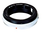 T-ring voor Canon EOS camera's.