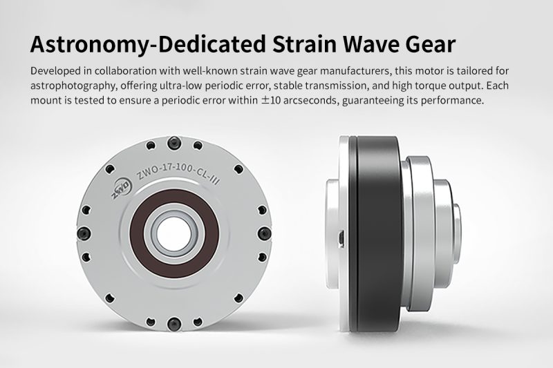 ZWO AM5 harmonic equatorial mount Astronomy-Dedicated-Strain-Wave-Gear