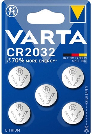 Varta CR2023 batterij 5 stuks per verpakking